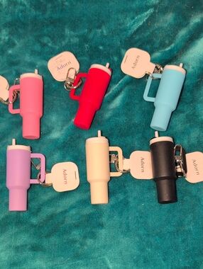 Adorn  Mini Tumbler Keychain Set - Pick The Color You Want